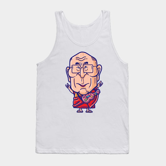 Dalai The Rocker Tank Top by Kaexi